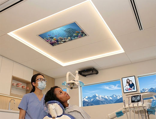 New Technology - TV in Ceilings